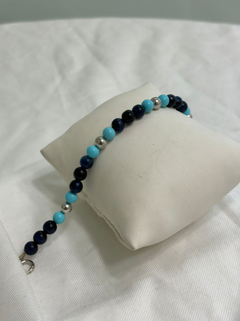 Bracciale in pasta di turchese