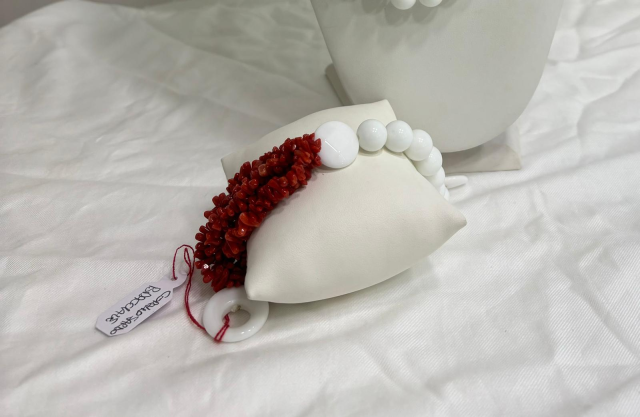 Bracciale in Corallo Sardo