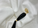 bracciale onice nera e corallo