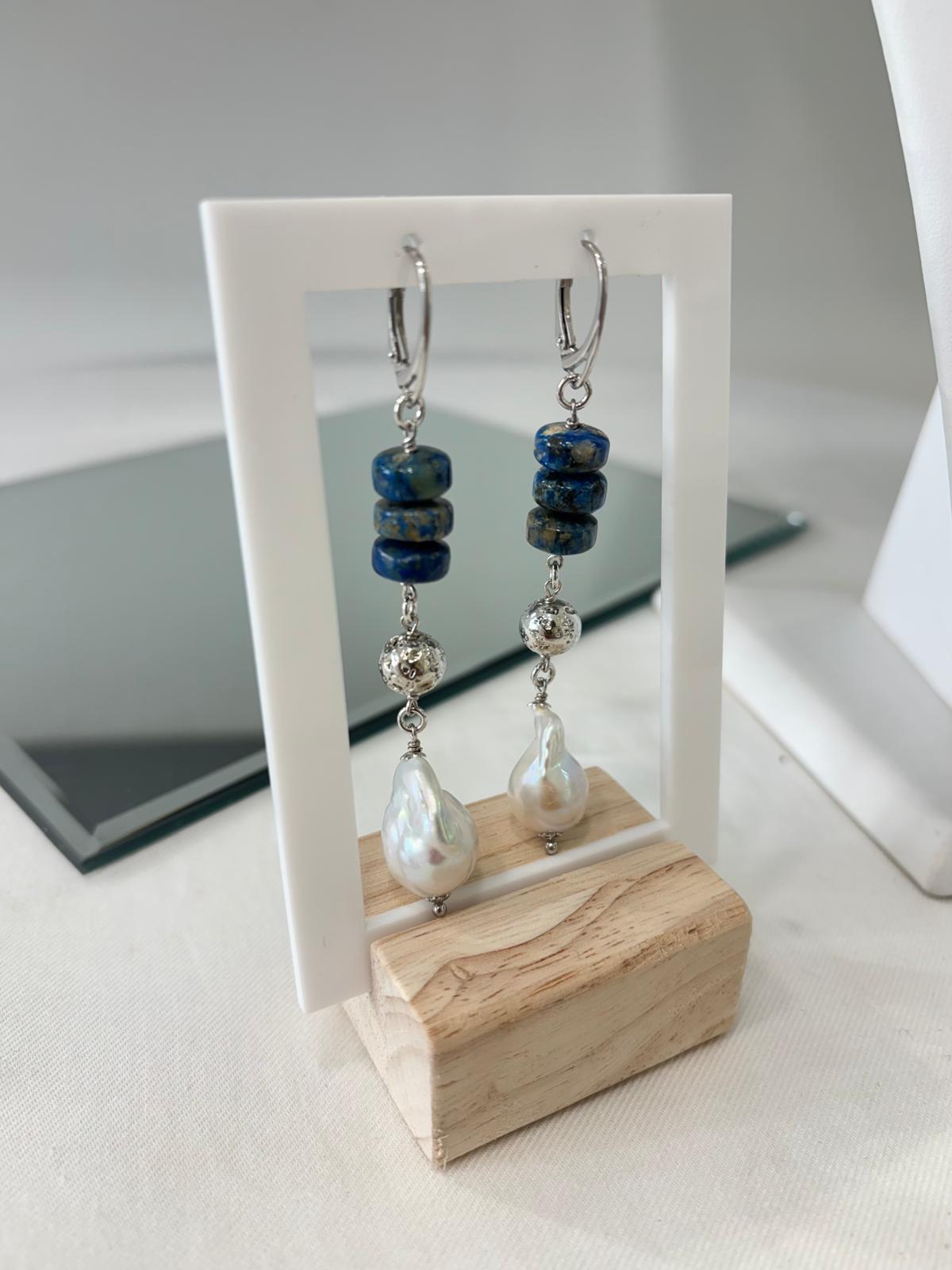 Orecchini in lapis