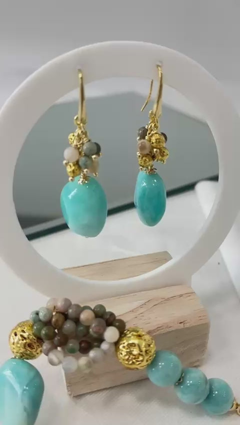 Bracciale in amazzonite